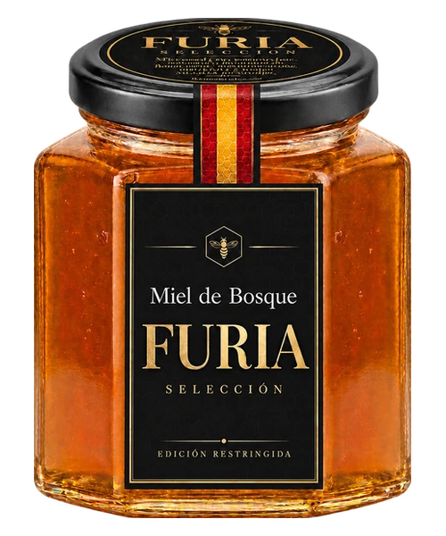Bote de Miel de Bosque 500 g de Frutas Furia