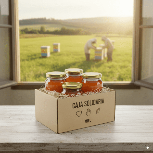 Caja Solidaria Miel Artesanal Grande Caja Solidaria Miel Artesanal Grande