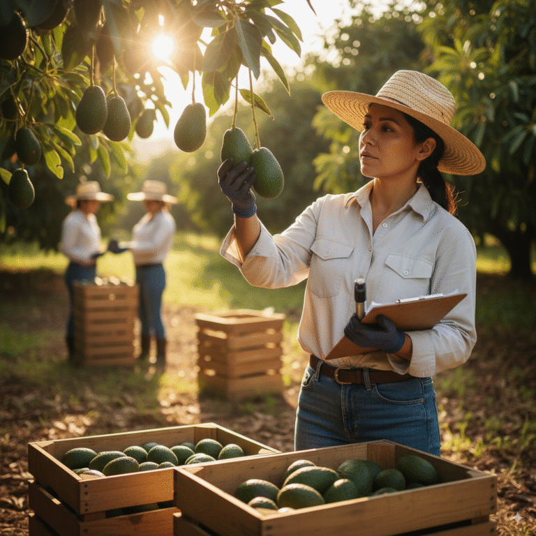 Aguacates, ¿cuándo recolectar para garantizar su calidad? 30 La recolección de aguacates es un proceso clave para asegurar la calidad de este fruto tan apreciado.