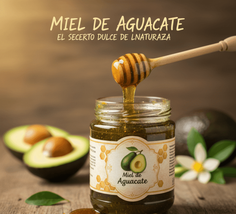 Miel de aguacate: Beneficios y usos en la cocina y la cosmética 38 miel de aguacate