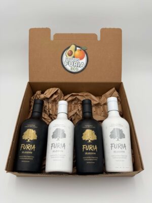 Pack 4 Aceites FURIA Selección – Arbequina & Picual Pack 4 Aceites FURIA Selección – Arbequina & Picual