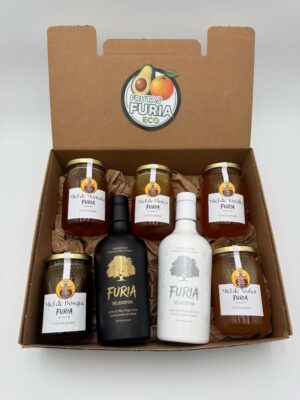 Pack Gourmet Mieles FURIA + Aceite Arbequina & Picual Pack Gourmet Mieles FURIA + Aceite Arbequina & Picual
